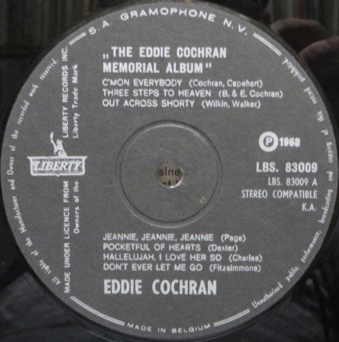 Eddie Cochran -The Eddie Cochran Memorial Album