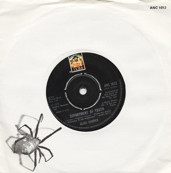 Alice Cooper (2) - Department Of Youth / Cold Ethyl