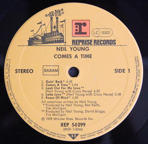 Neil Young - Comes A Time