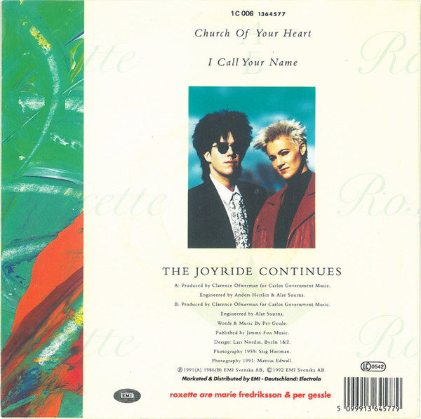 Roxette -Church Of Your Heart