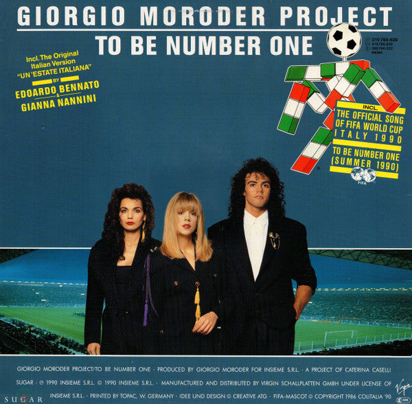 Giorgio Moroder Project -To Be Number One (Summer 1990)