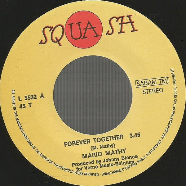 Mario Mathy -Forever Together
