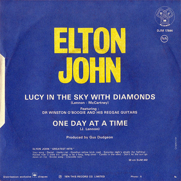 Elton John -Lucy In The Sky With Diamonds