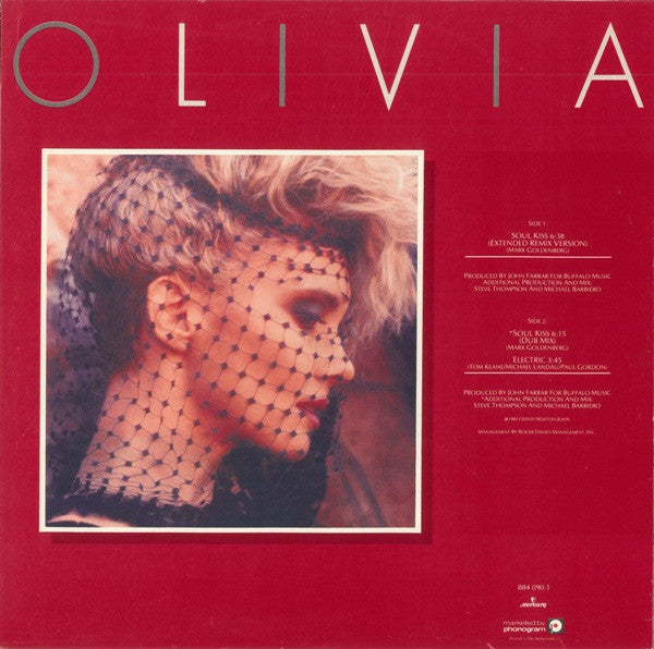 Olivia Newton-John -Soul Kiss (Extended Remix Version)