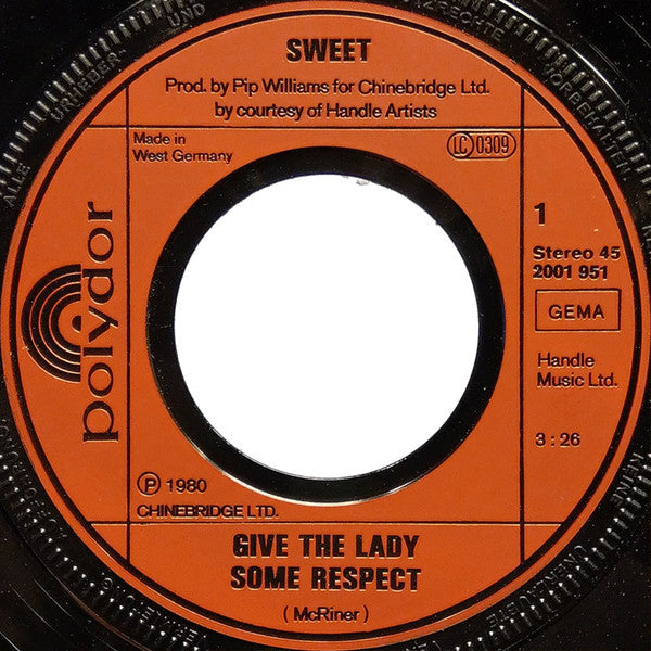 Sweet* -Give The Lady Some Respect