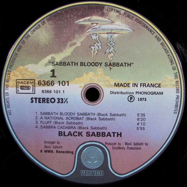 Black Sabbath - Sabbath Bloody Sabbath