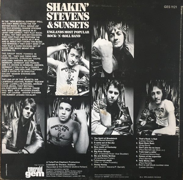 Shakin' Stevens And The Sunsets -Shakin' Stevens & Sunsets