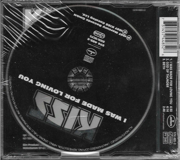 Kiss - I Was Made For Loving You