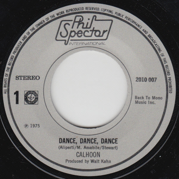 Calhoon - Dance, Dance, Dance