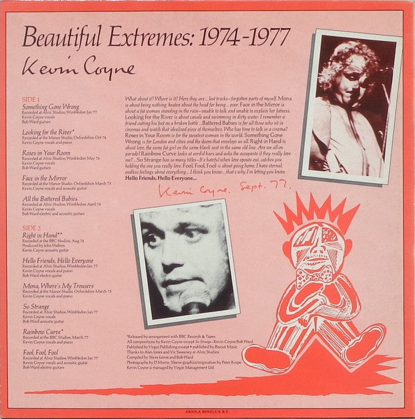 Kevin Coyne -Beautiful Extremes: 1974-1977
