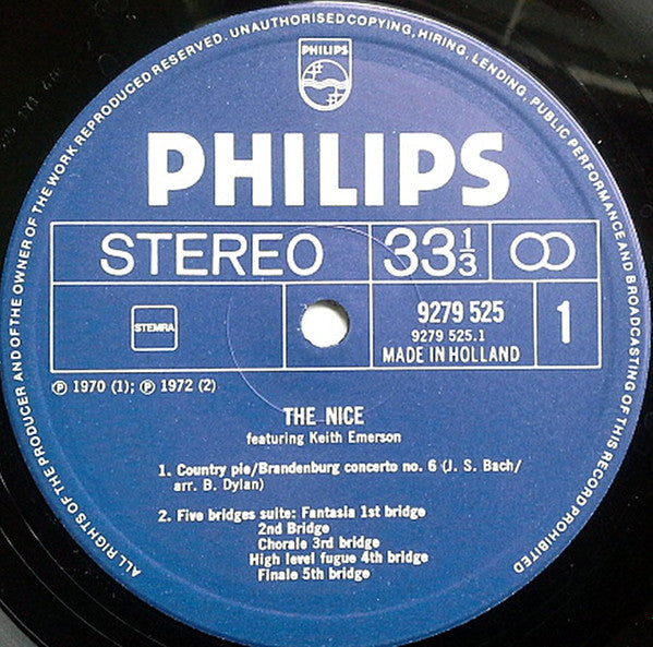 The Nice Featuring Keith Emerson -The Nice