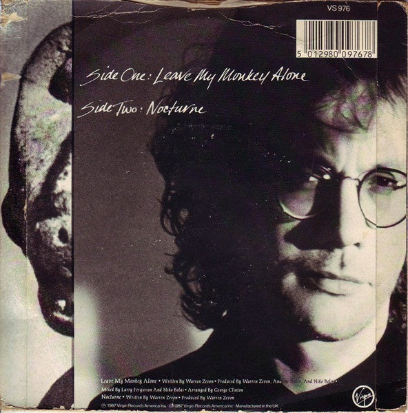 Warren Zevon -Leave My Monkey Alone