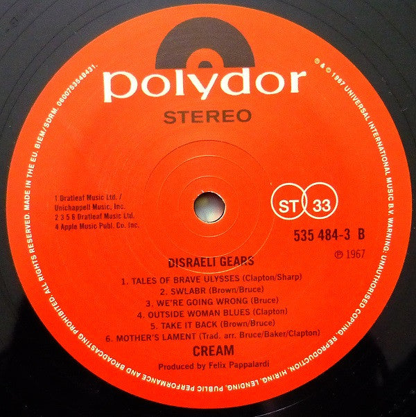 Cream (2) -Disraeli Gears