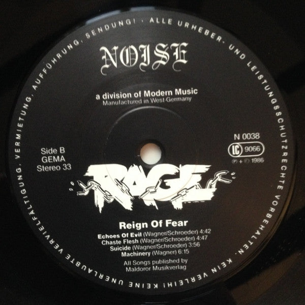 Rage (6) -Reign Of Fear