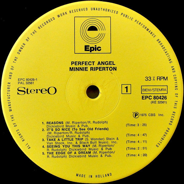 Minnie Riperton -Perfect Angel