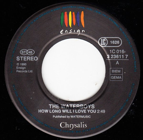 The Waterboys -How Long Will I Love You