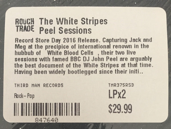 The White Stripes -The Complete John Peel Sessions