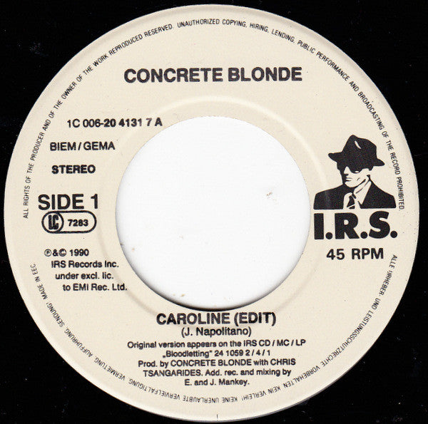 Concrete Blonde -Caroline