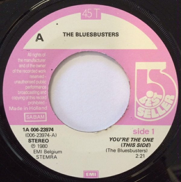The Bluesbusters* -You're The One / I Won't Let You Go