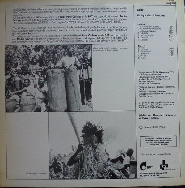 Salampasu - Zaïre (Musique Des Salampasu)