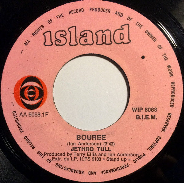 Jethro Tull -Bourée / Fat Man