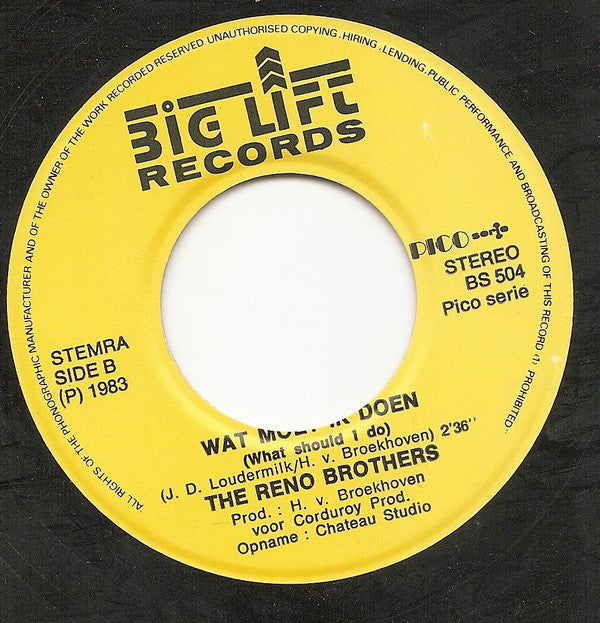 The Reno Brothers (5) -Claudette / Wat Moet Ik Doen