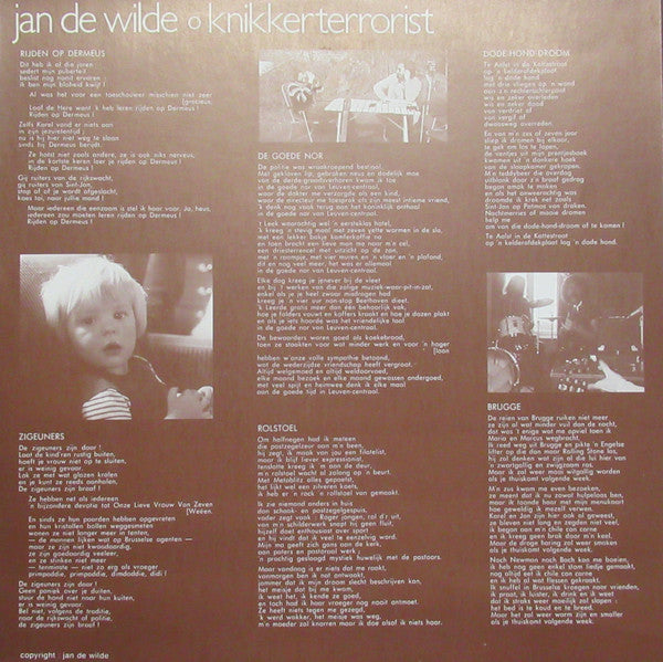 Jan De Wilde - Knikkerterrorist