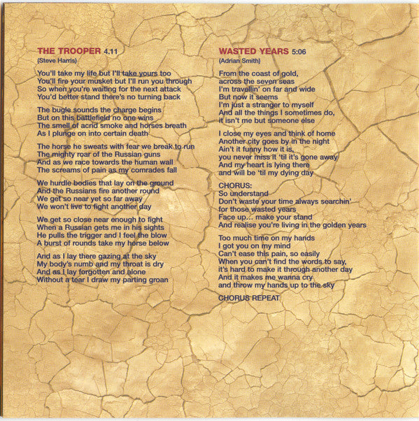 Iron Maiden -Somewhere Back In Time (The Best Of: 1980-1989)