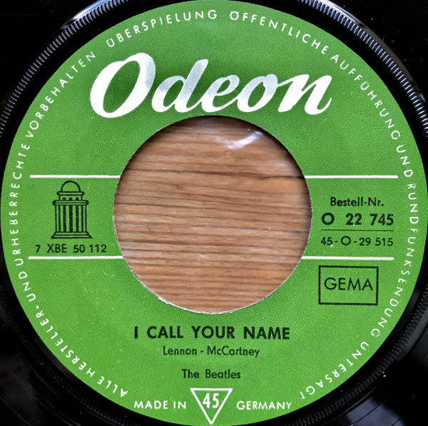 The Beatles -Long Tall Sally / I Call Your Name