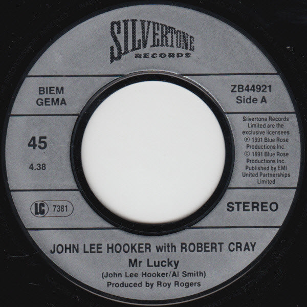 John Lee Hooker With Robert Cray - Mr. Lucky
