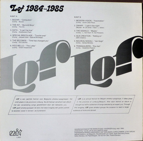 Various -Lof 1984 - 1985