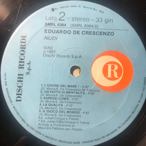 Eduardo De Crescenzo - Nudi