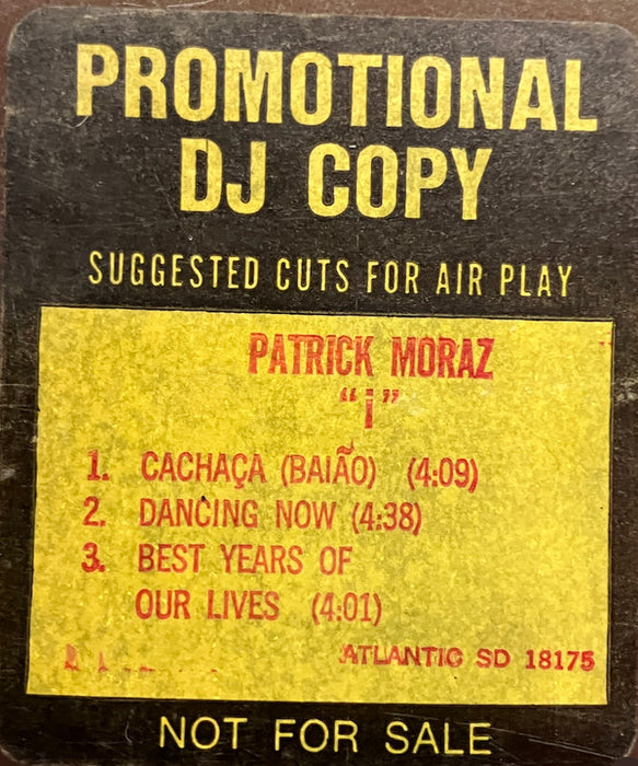 Patrick Moraz -The Story Of i