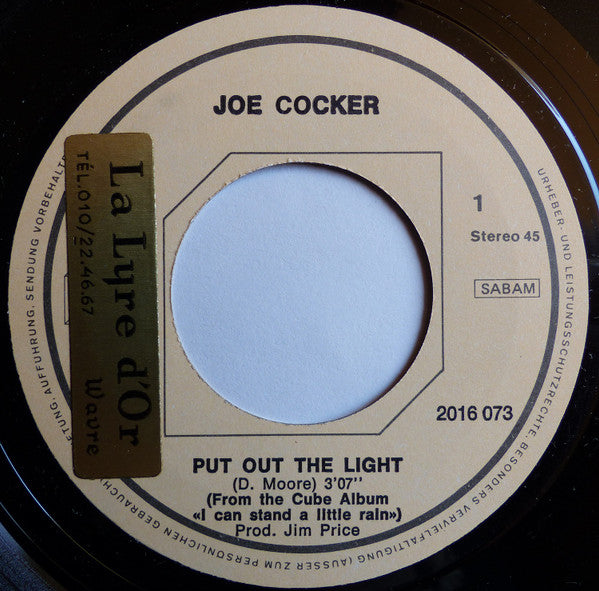 Joe Cocker -Put Out The Light