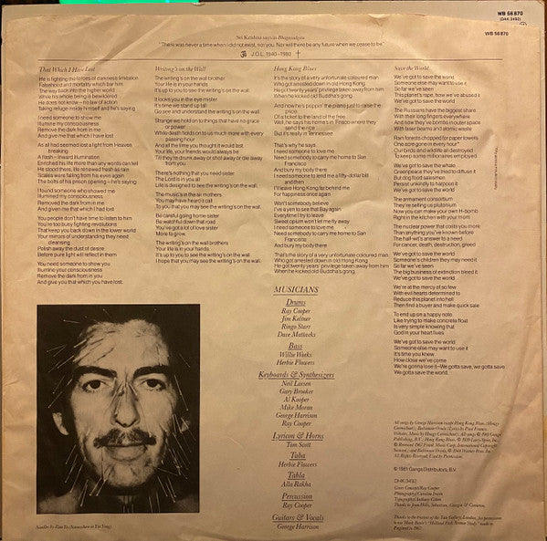 George Harrison -Somewhere In England