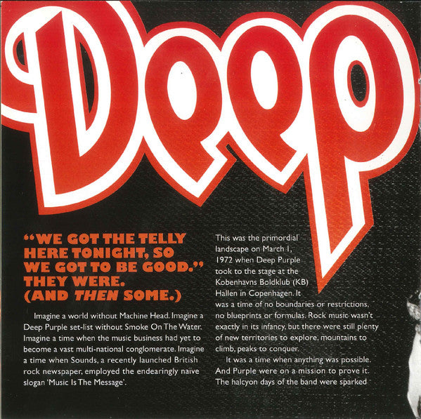 Deep Purple -Copenhagen 1972
