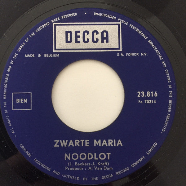 Zwarte Maria - Noodlot