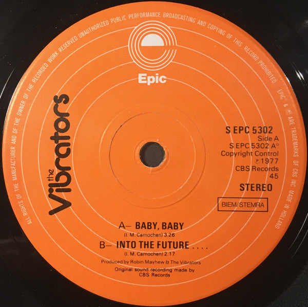 The Vibrators - Baby Baby