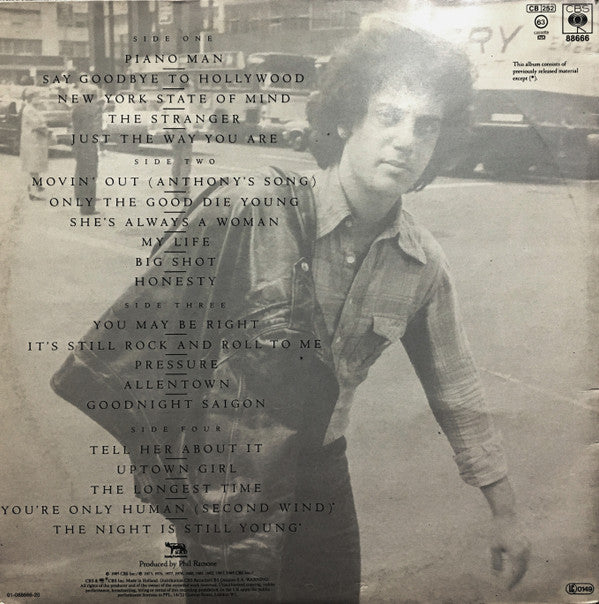 Billy Joel -Greatest Hits Volume I & Volume II