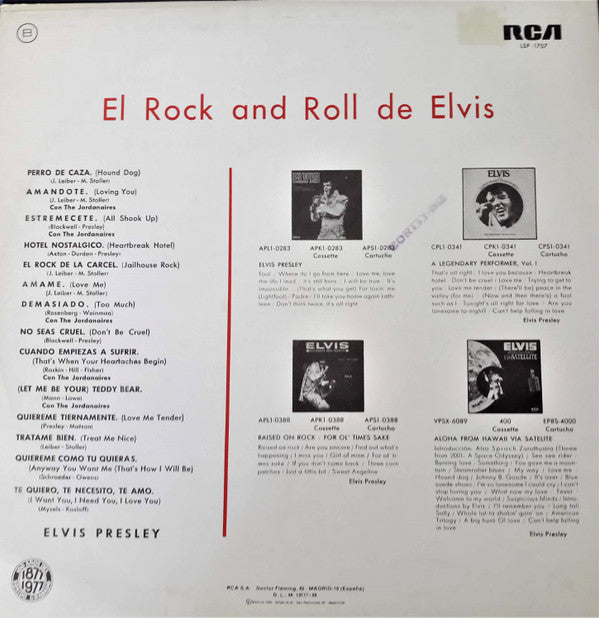 Elvis Presley - El Rock And Roll De Elvis
