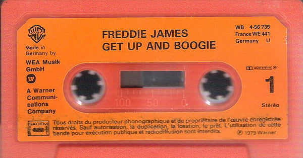 Freddie James -Get Up And Boogie