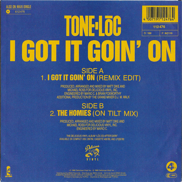 Tone-Loc* - I Got It Goin' On