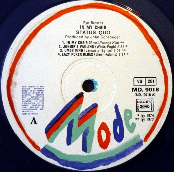 Status Quo -In My Chair