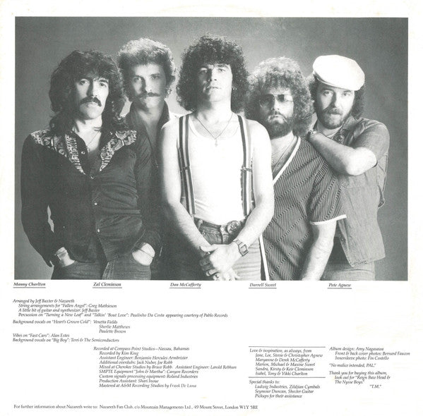 Nazareth (2) -Malice In Wonderland
