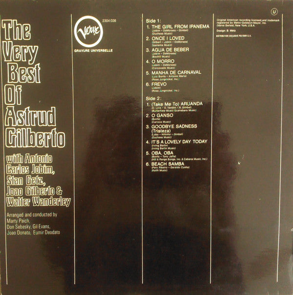 Astrud Gilberto -The Very Best Of Astrud Gilberto