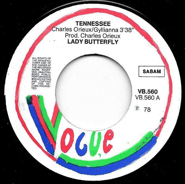 Lady Butterfly -Tennessee