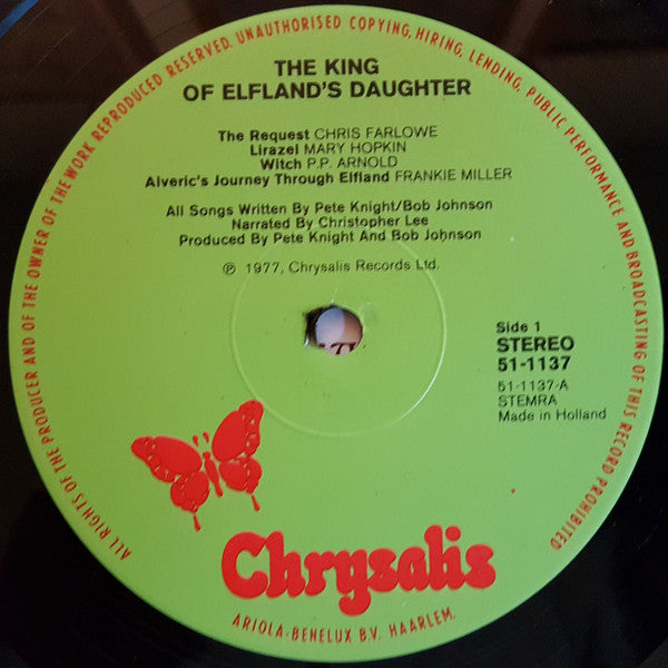 Bob Johnson & Pete Knight* -The King Of Elfland's Daughter