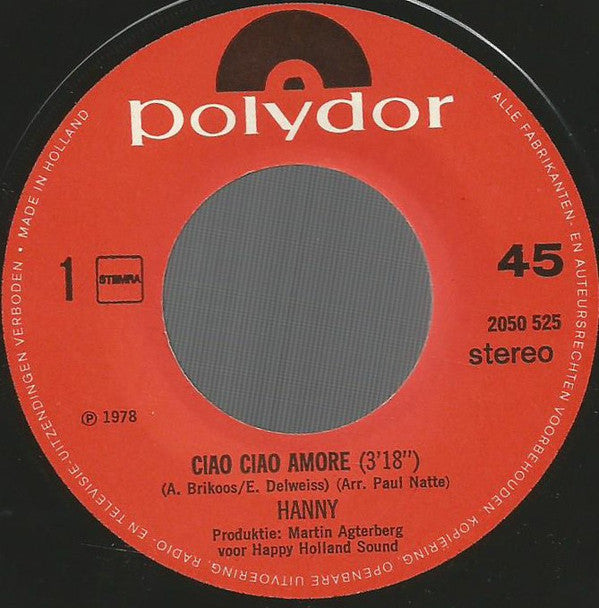 Hanny (2) -Ciao Ciao Amore