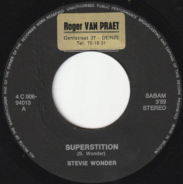 Stevie Wonder -Superstition