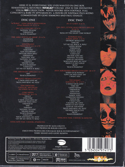Kiss - Kissology: The Ultimate Kiss Collection Vol. 1 1974-1977